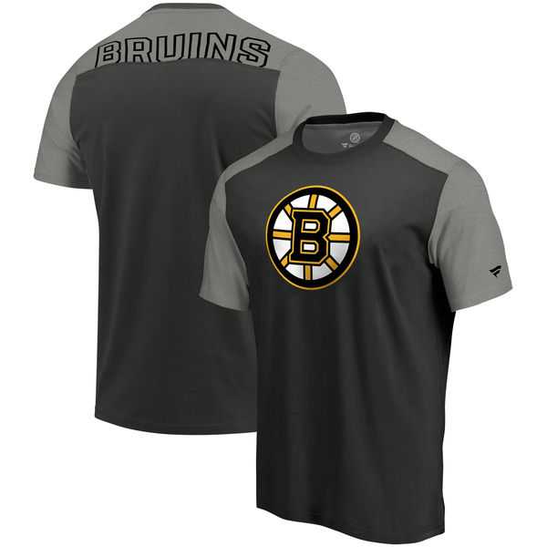 Boston Bruins Fanatics Branded Big & Tall Iconic T-Shirt - Black Heathered Gray,We sell and wholesale Boston Bruins Fanatics Branded Big & Tall Iconic T-Shirt - Black Heathered Gray on line form chian!